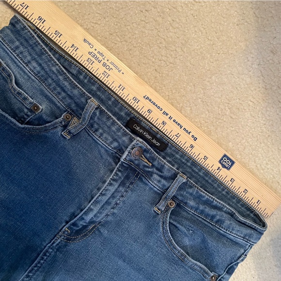 Calvin Klein Mid Rise Stretch Skinny Jeans sz 16 - Picture 8 of 9